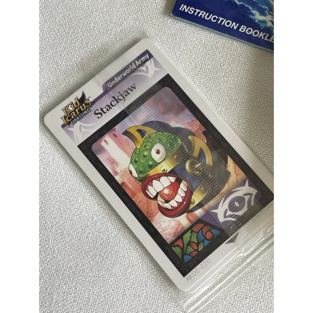 Kid Icarus: Uprising Nintendo 3DS Big Box Game Cartridge Manual No Stand 2012